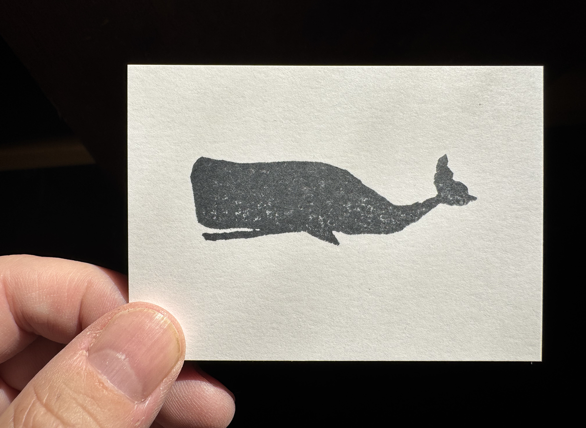 The Whale mini print