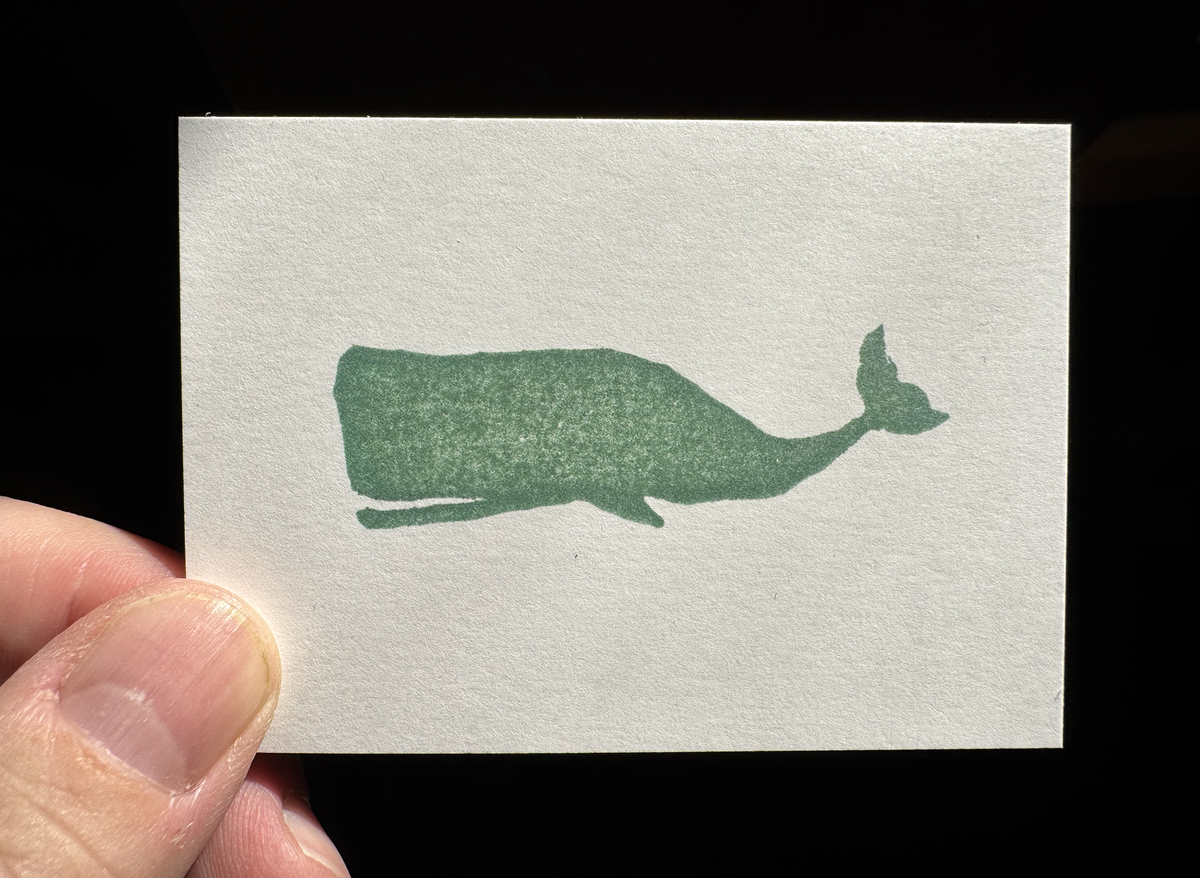 The Whale mini print